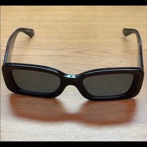 Off White Rectangular Sunglasses with Dust Bag